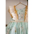 Mint Bunnies Dress