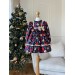 Enchanted Blue Nutcracker Holiday Dress