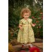 Gingham Green Dress – A Fresh and Charming Easter Look for Your Little One