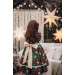 Enchanted Green Nutcracker Holiday Dress