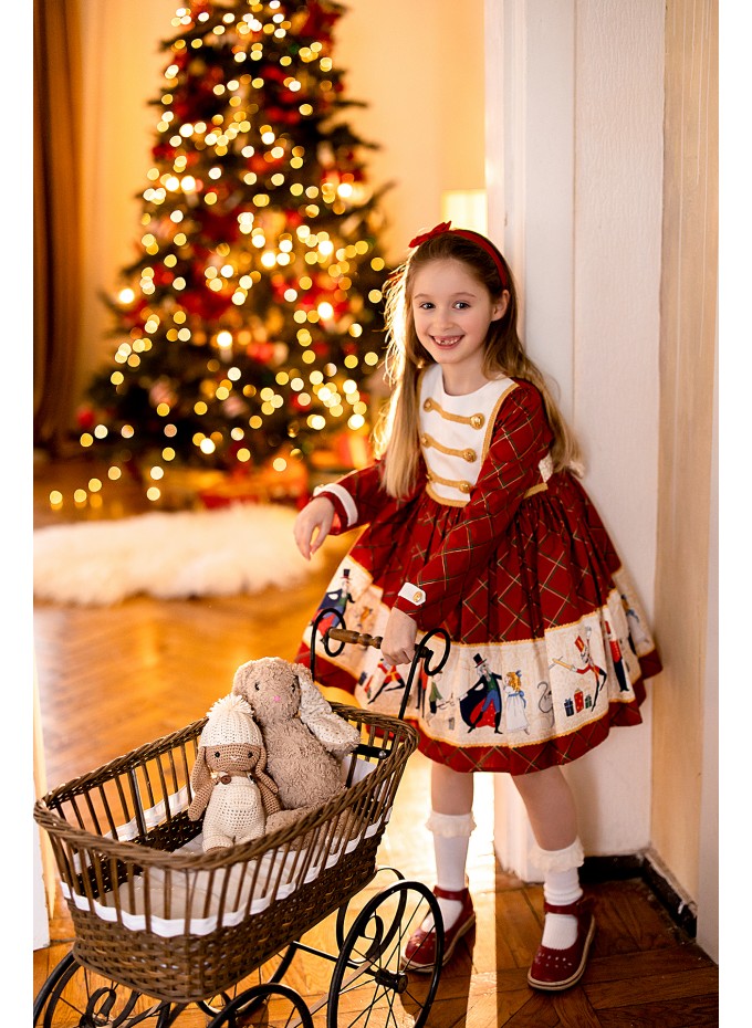 Nutcracker Royal Christmas Dress