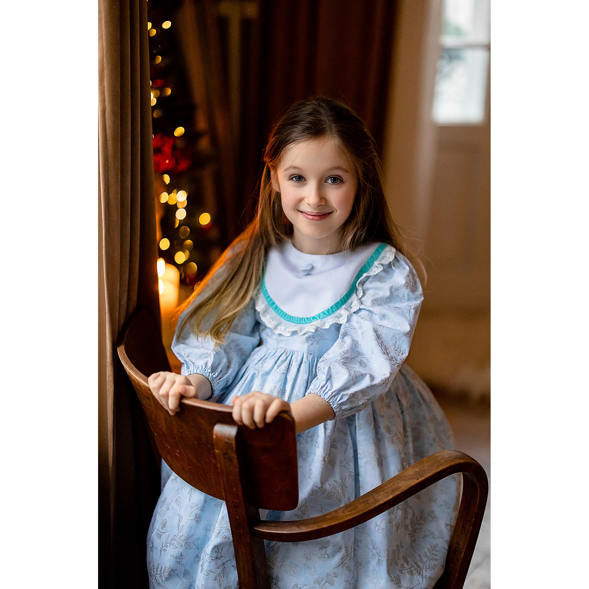 Pastel christmas dress