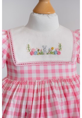 Sweet Meadow Hand-Embroidered Dress