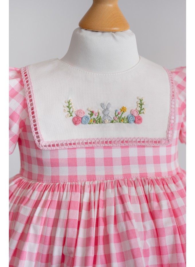 Sweet Meadow Hand-Embroidered Dress