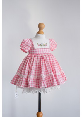 Sweet Meadow Hand-Embroidered Dress