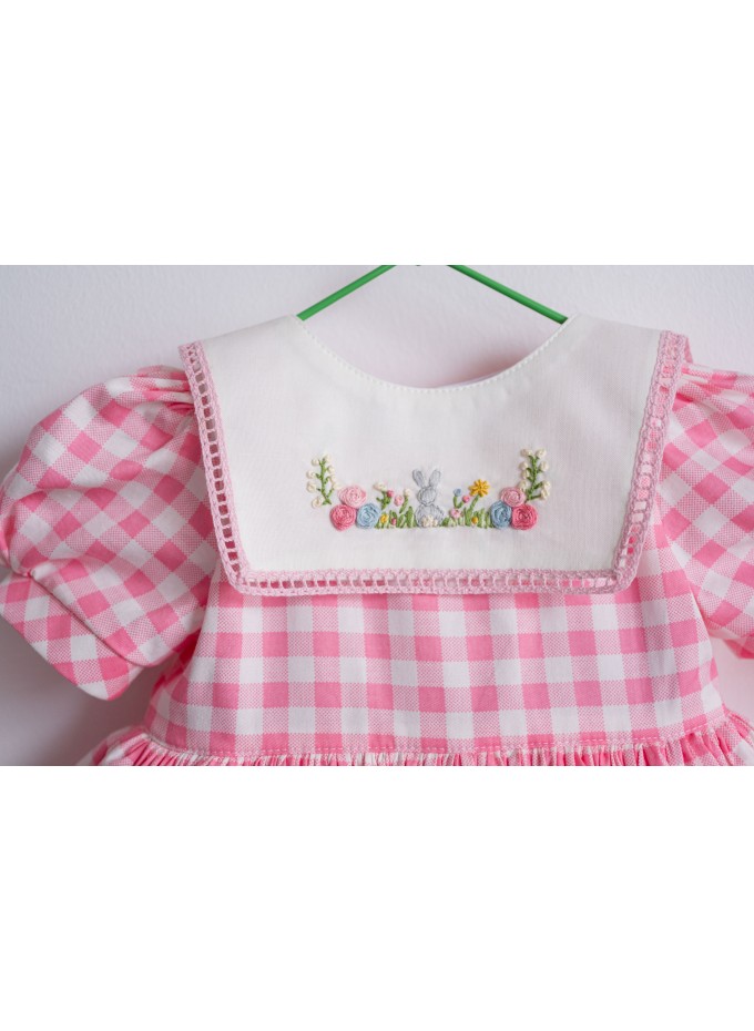 Sweet Meadow Hand-Embroidered Dress