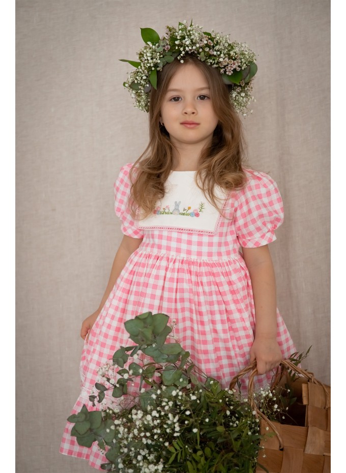 Sweet Meadow Hand-Embroidered Dress